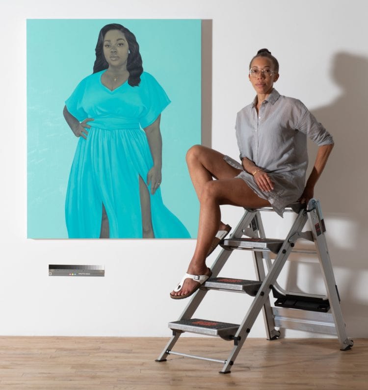 Amy Sherald Bronna Taylor Portrait