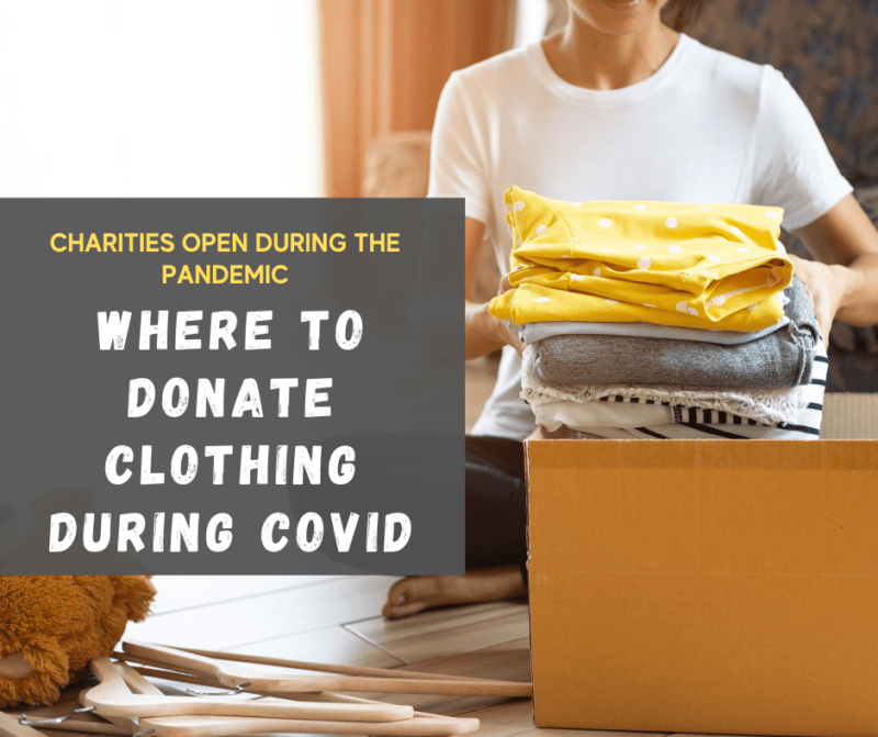 Where to Donate and Sell Clothes During COVID Wardrobe Oxygen