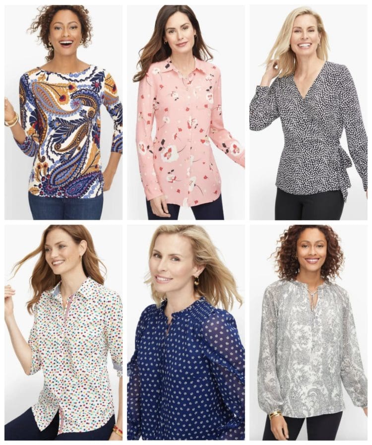 talbots blouses dress for success