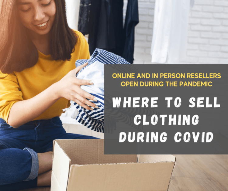 where to sell clothing during covid