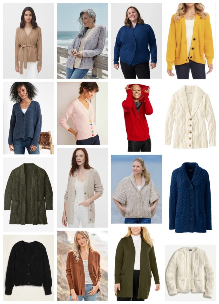 best cozy cardigans for working from home