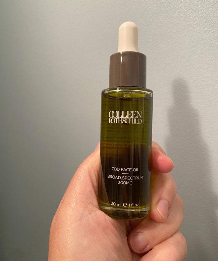 colleen rothschild cbd face oil review