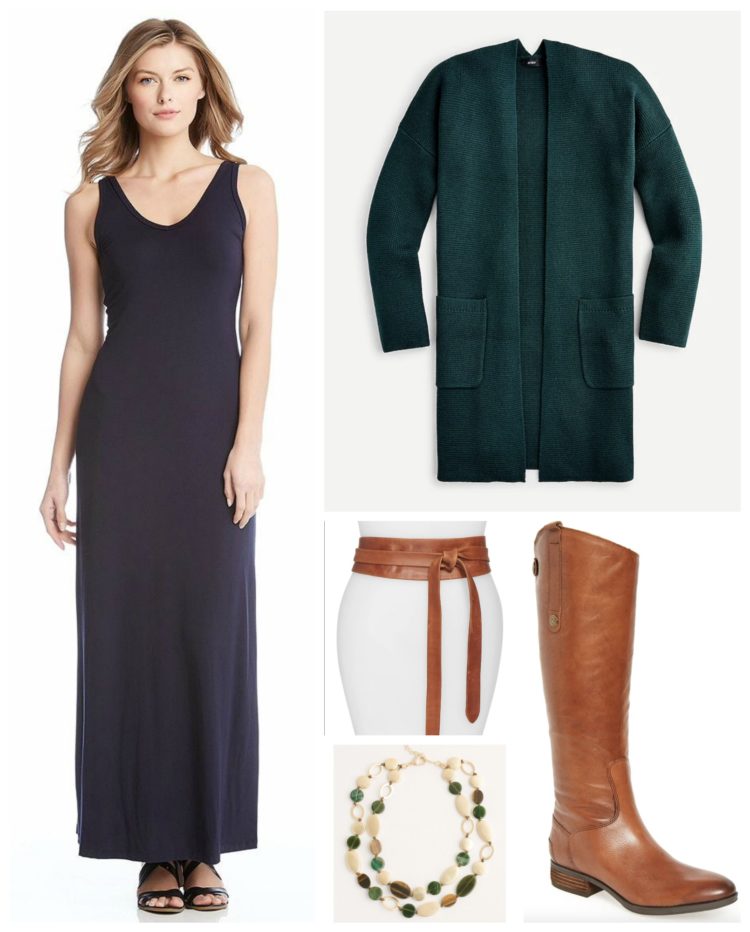 How to Layer a Maxi Dress for Winter - Sydne Style