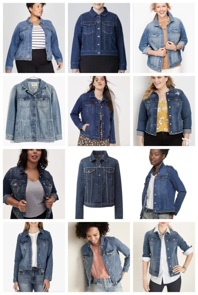 the best denim jackets in cup sizes XXL