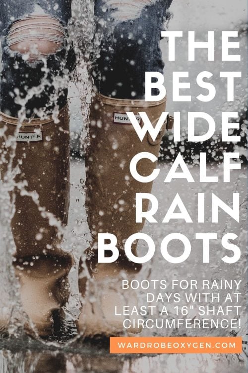 Wide Calf Snow Boots and Rain Boots