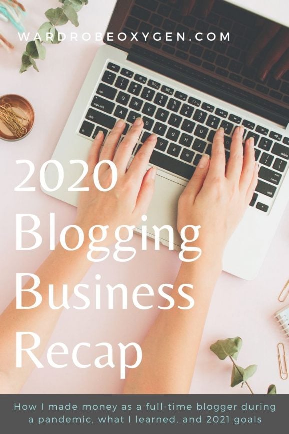 Blogging During a Pandemic: 2020 Recap | Wardrobe Oxygen