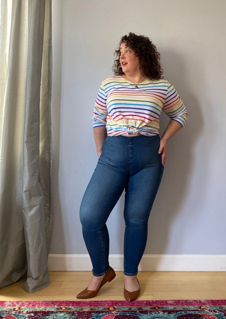 NYDJ spanspring denim review petite