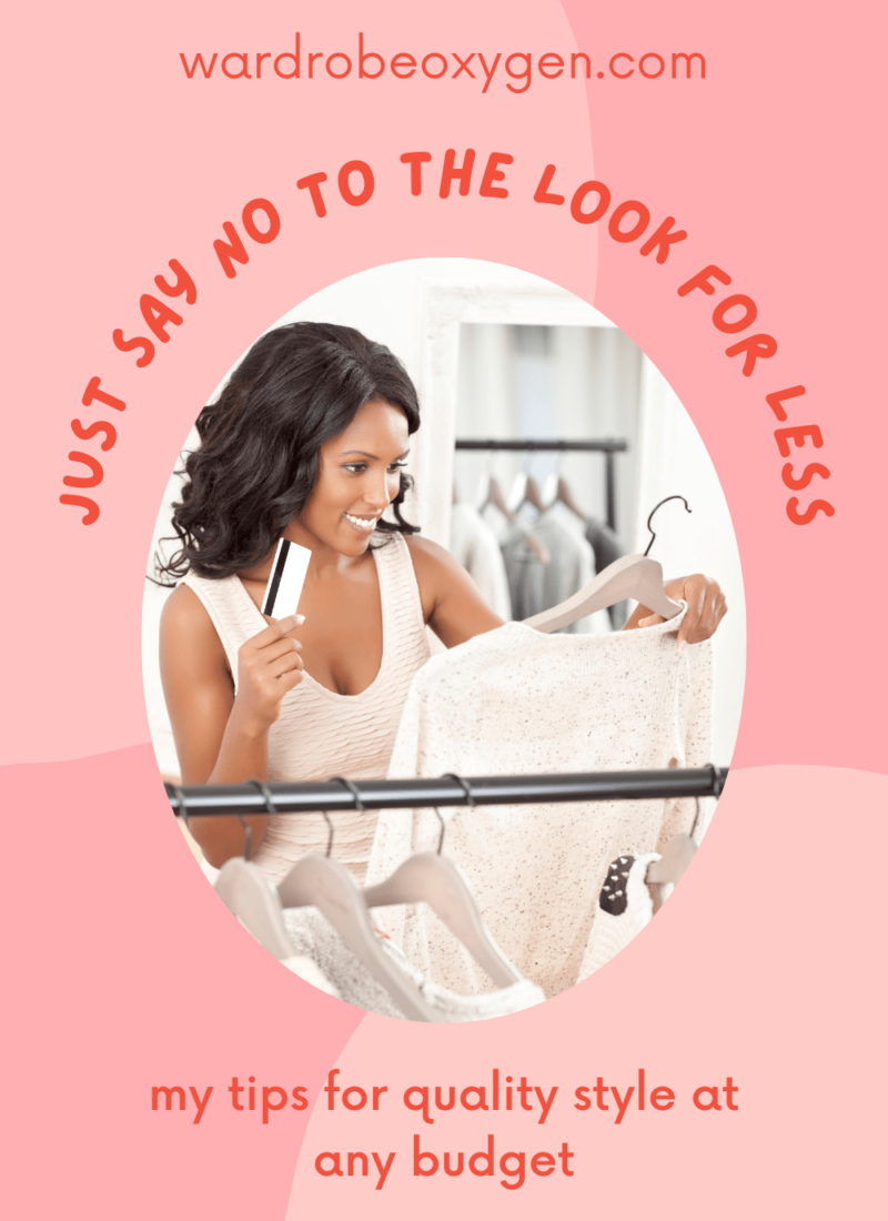 Why I Don’t Recommend The Look for Less