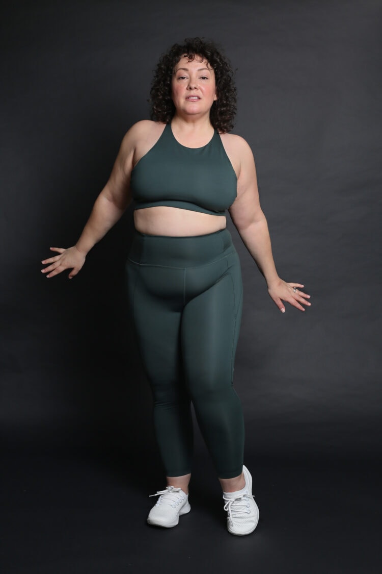 Girlfriend Collective Activewear Review by an Over-40 Curvy Woman