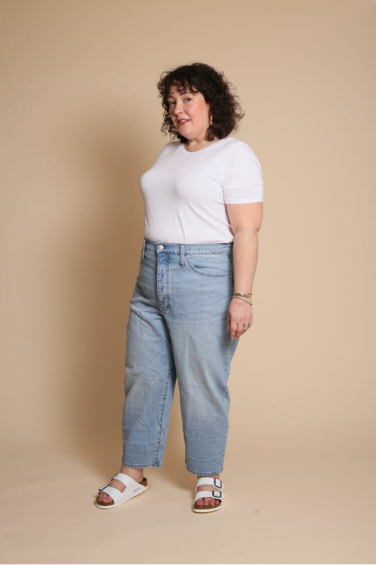 madewell balloon jean 33