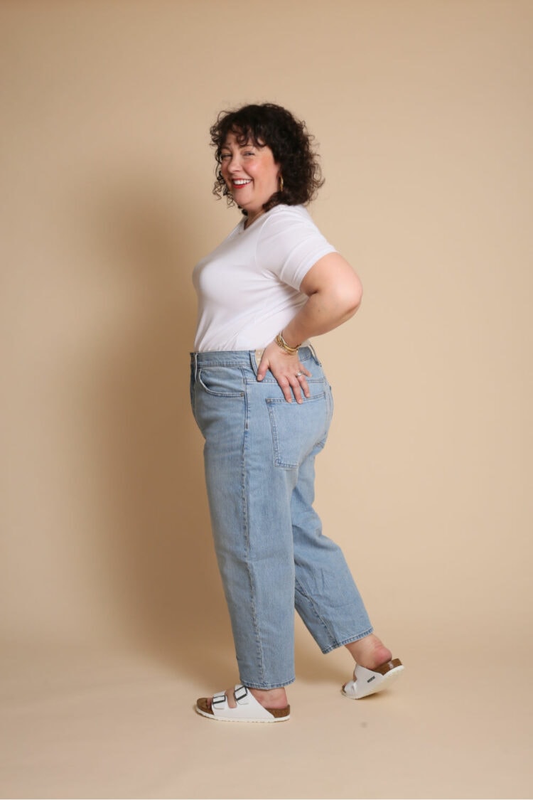 madewell balloon jean review