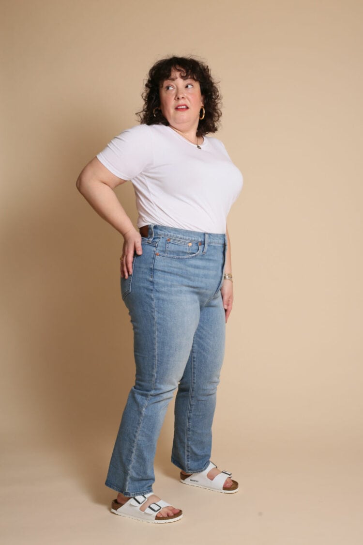 madewell boot cut jeans