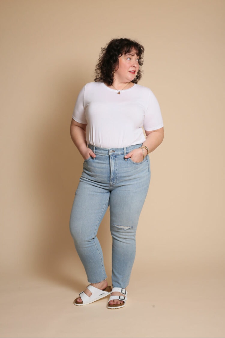 madewell perfect vintage jeans in 31 petite