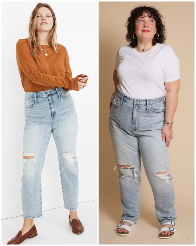 wardrobe oxygen madewell denim haul