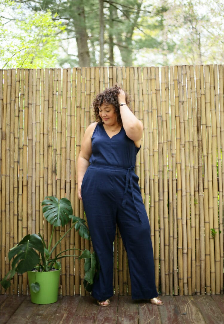 US linen jump suit