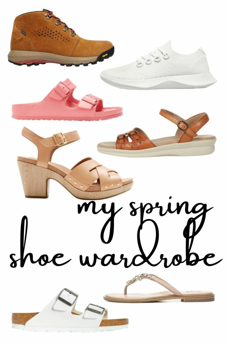 spring shoe wardrobe