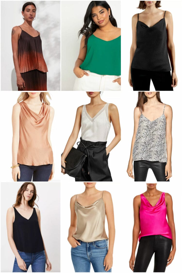 going out tops for grown women camisoles