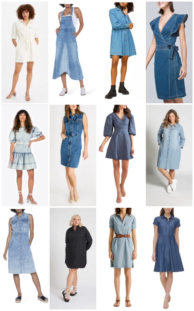 40+ Denim Dresses for Summer and Every ...