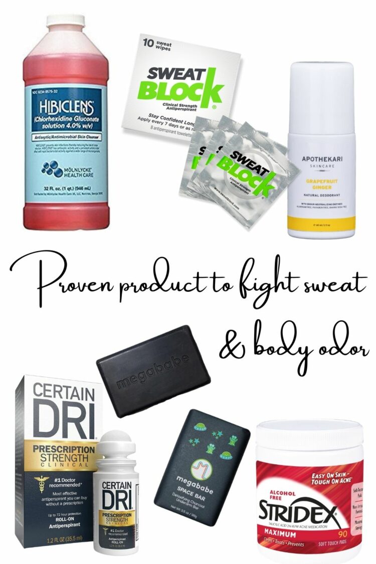proven products to fight sweat and B.O. this summer