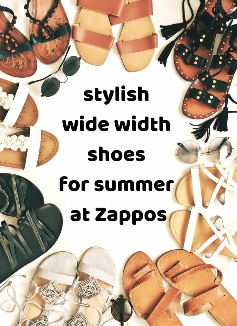 The Best Wide Width Shoes for Summer from Zappos