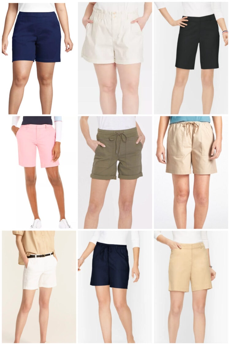 best twill shorts for women