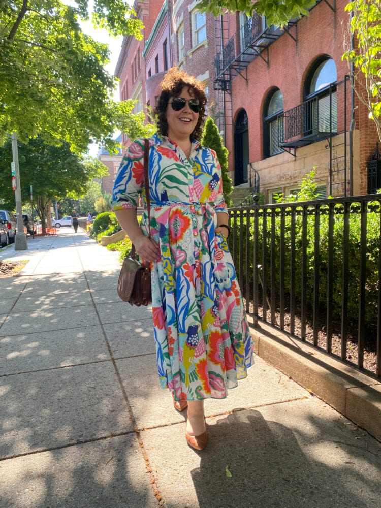 printed shirtdress from Boden