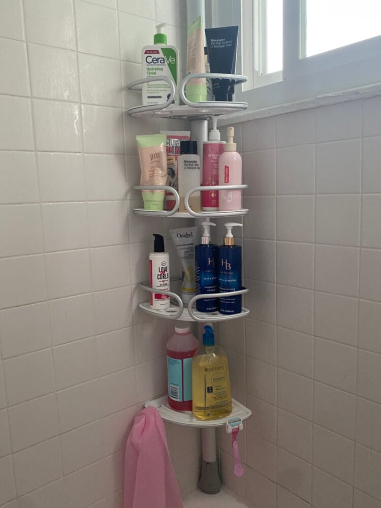 oxo shower organizer review