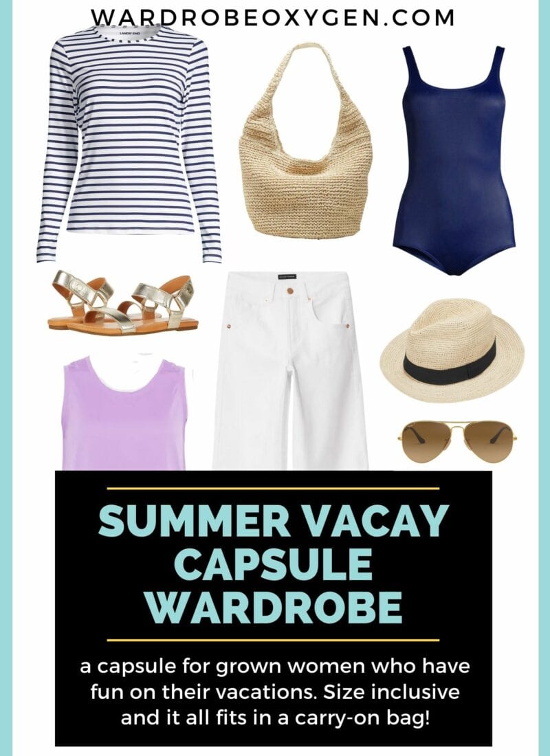 Summer Getaway Capsule Wardrobe for Grown Women