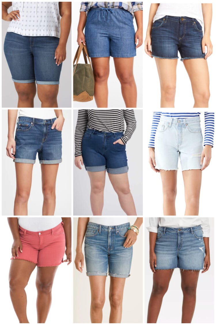 the best denim shorts for women