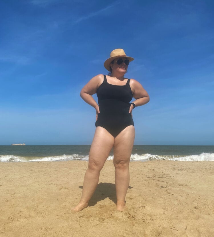 Most flattering best sale swimsuits over 40