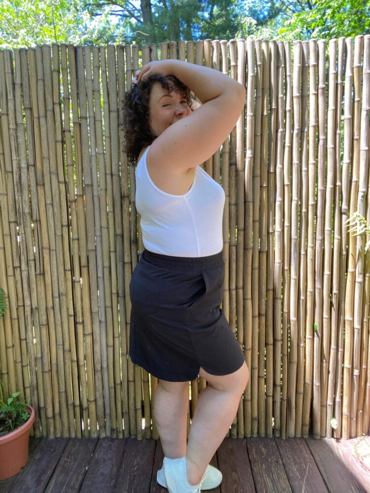 Fashion skorts in tall sizes sale