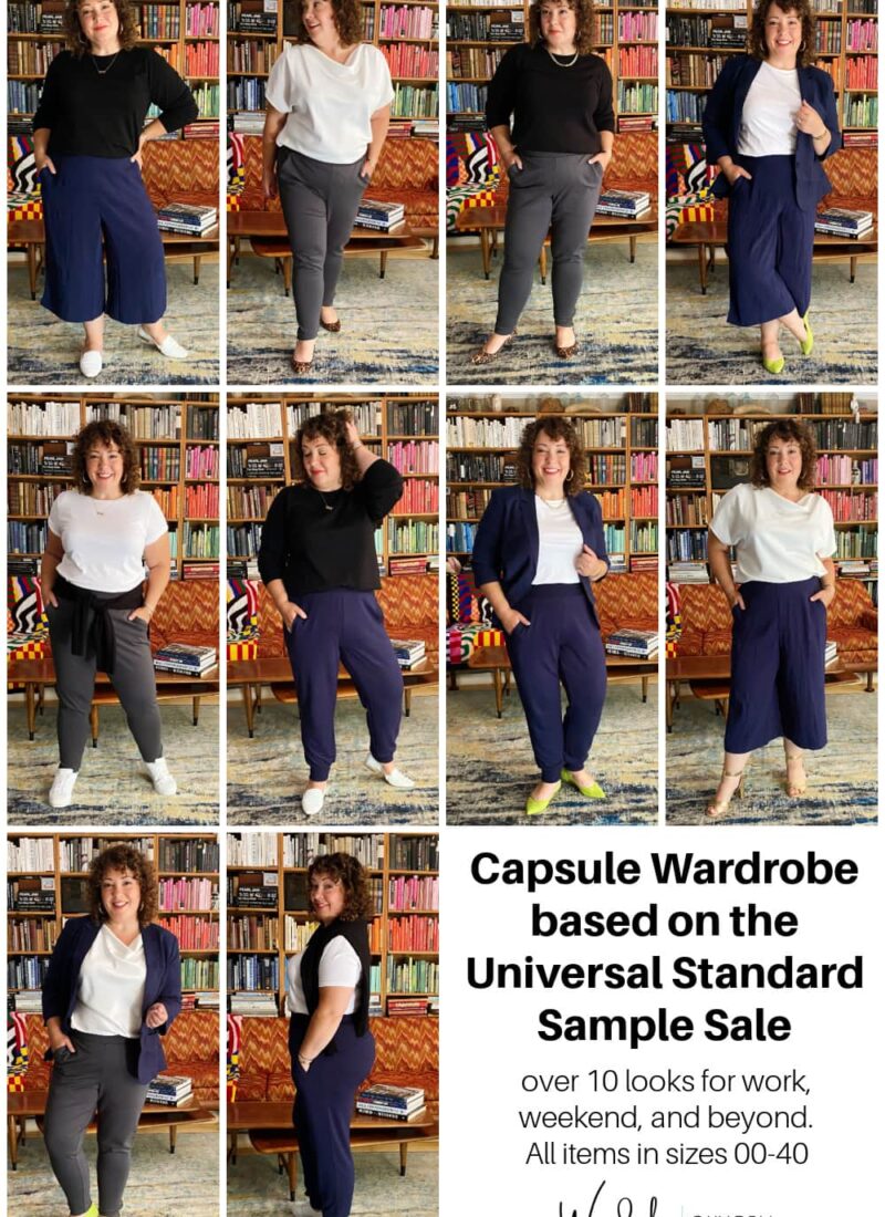 Universal Standard Capsule Wardrobe and It’s All On Sale!