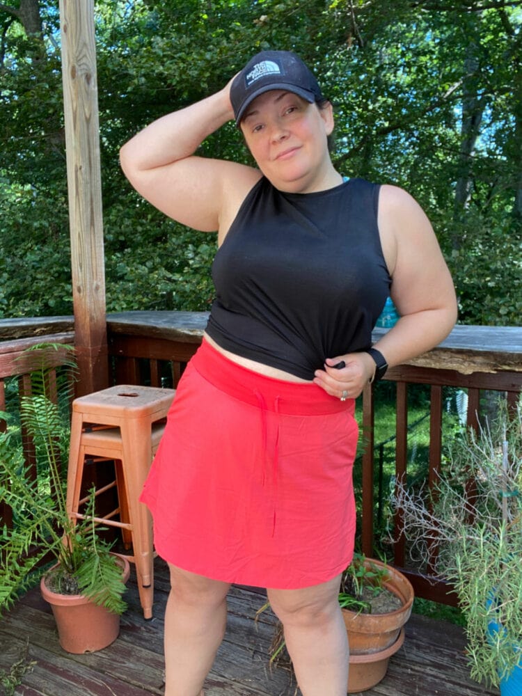 Zella Taylor Performance Skort review