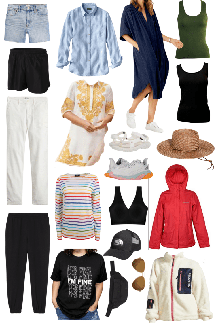 Fire Island capsule wardrobe by Wardrobe Oxygen