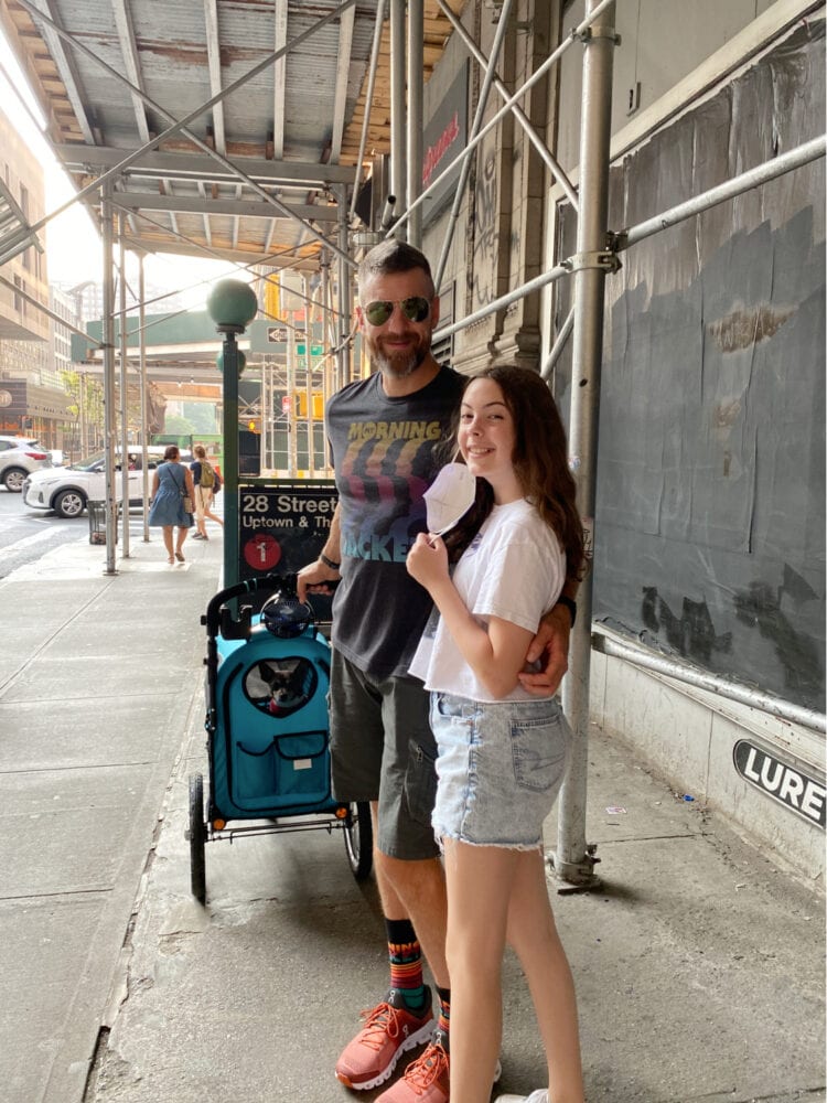 visiting NYC as a family during covid