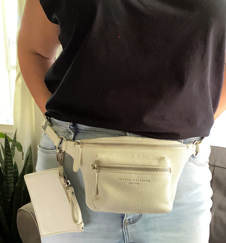 Styling My Brandon Blackwood Belt Bag for Fall - Wardrobe Oxygen