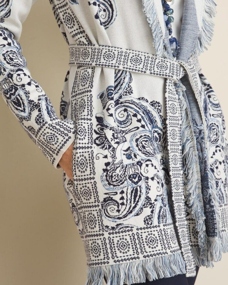 chicos sweater detail