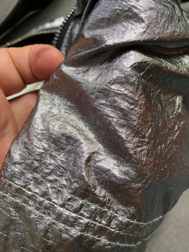 isabel marant nooni silver fabric