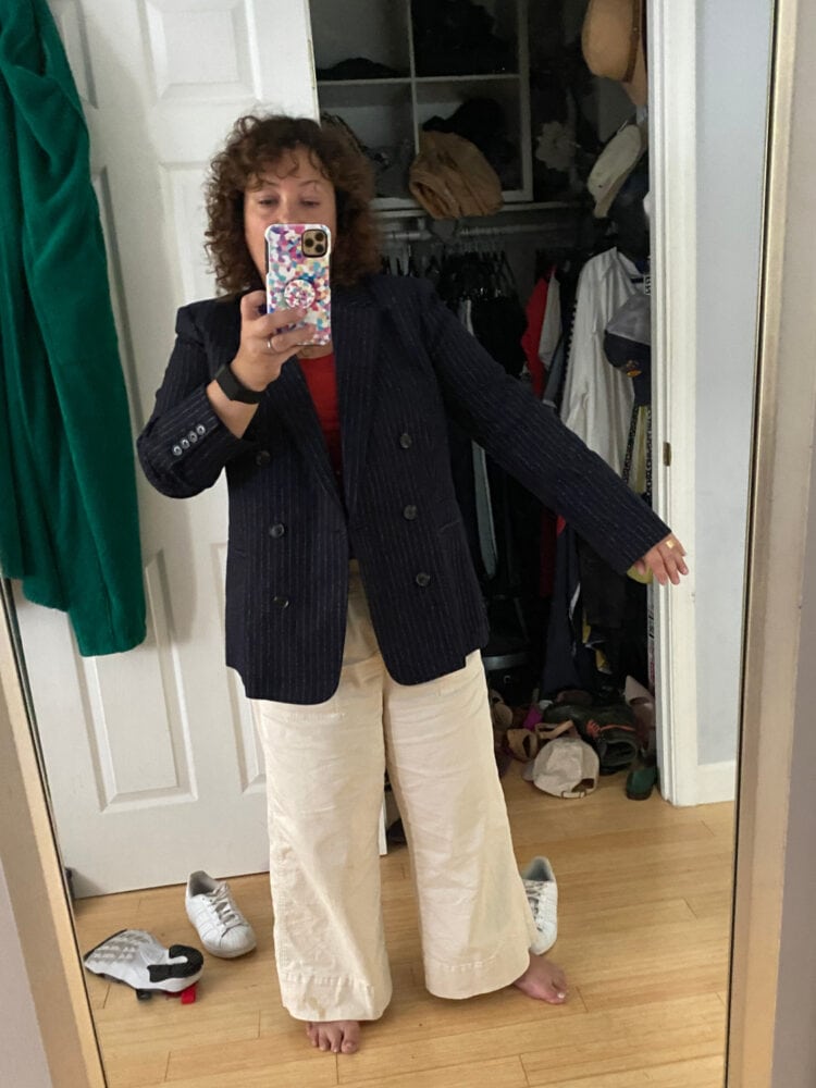 jcrew bristol blazer size 14