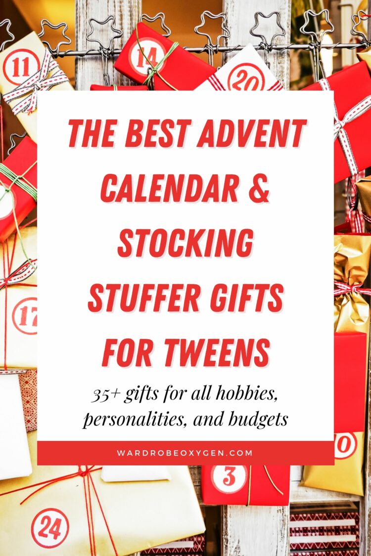 What to Put in a Tween's Advent Calendar or Stocking: 35+ Quality Ideas