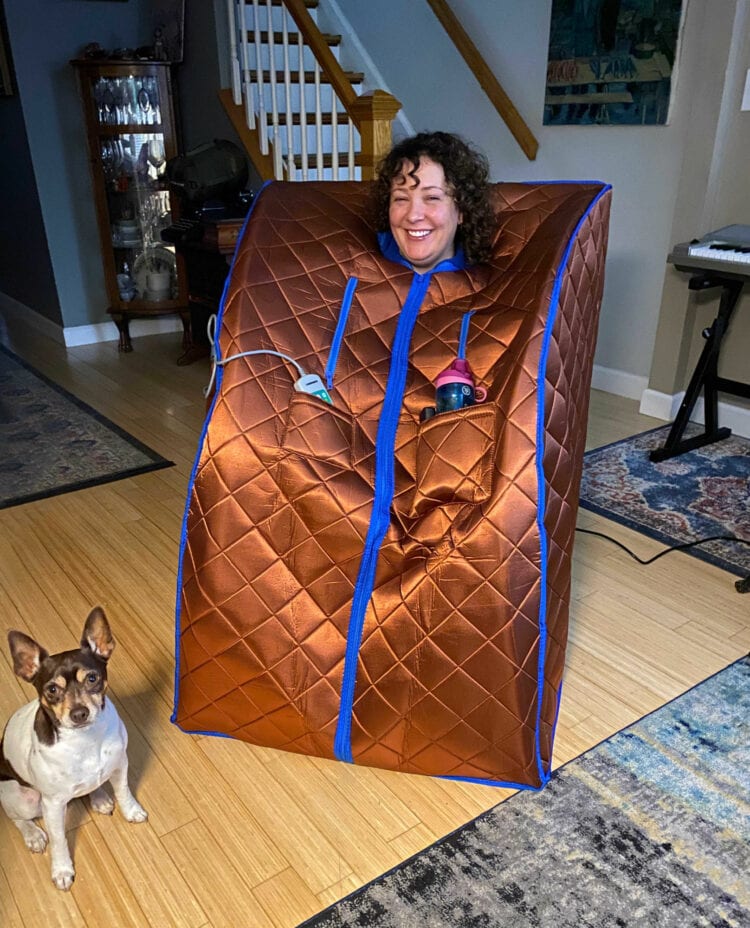 low emf portable infrared sauna review