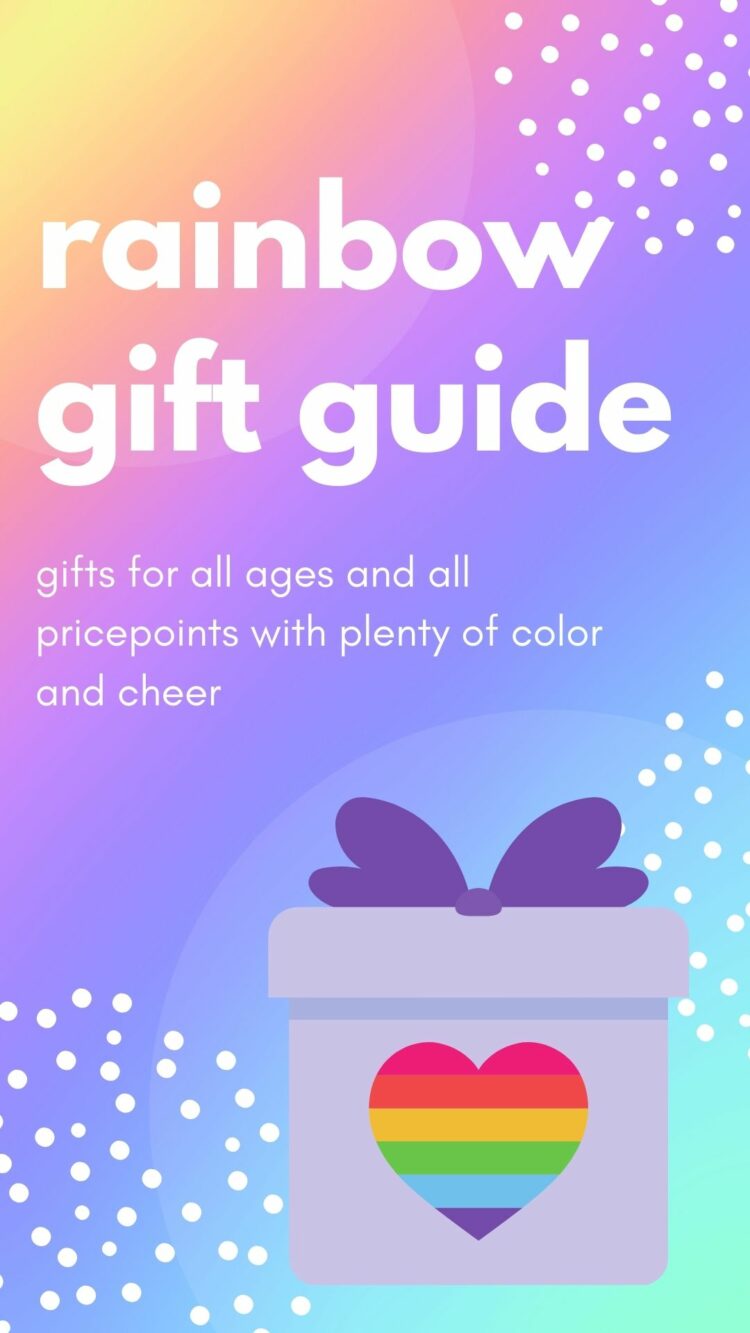 rainbow gift guide by wardrobe oxygen