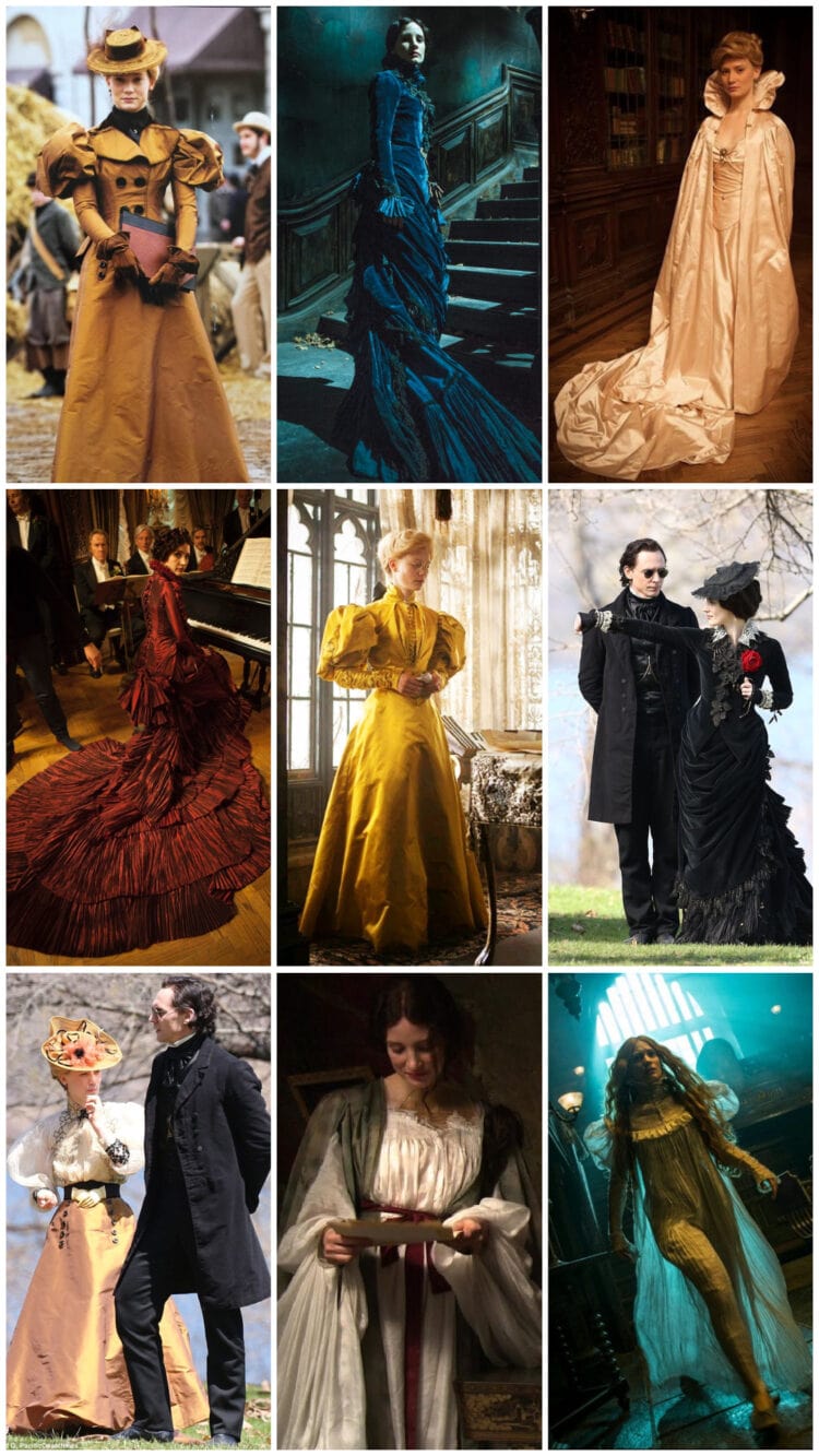 crimson peak fashion