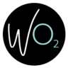 Black circle with Wardrobe Oxygen logo in center