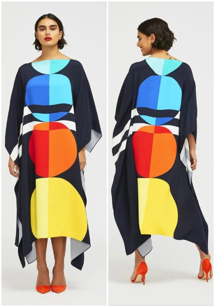 etsy mondrian caftan review