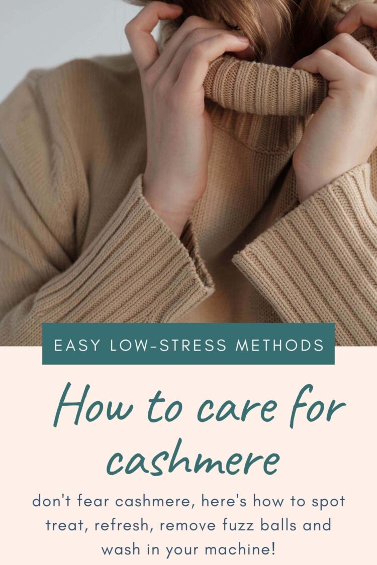 how to care for cashmere when you have no time or patience: tips by Wardrobe Oxygen