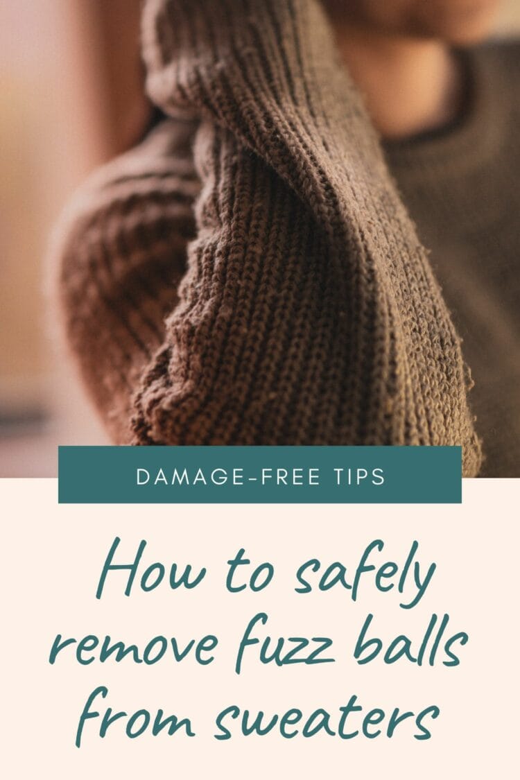 tips on how to safely remove fuzz balls from sweaters by wardrobe oxygen