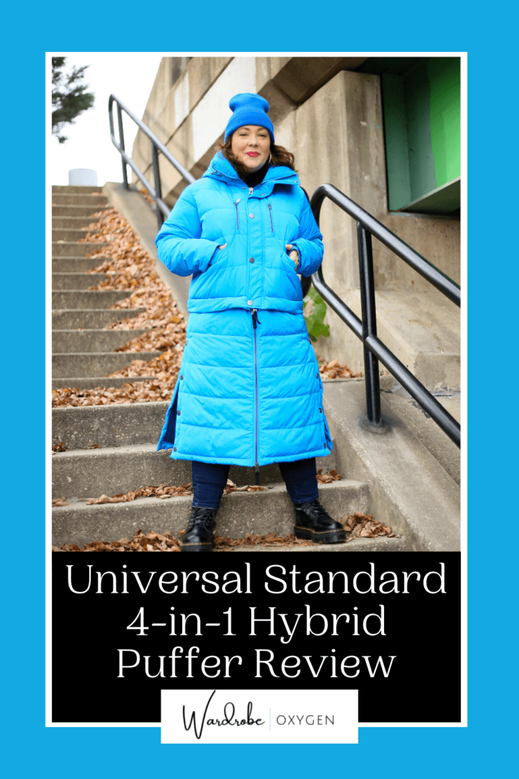 Universal Standard 4-in-1 Hybrid Puffer review by Wardrobe Oxygen