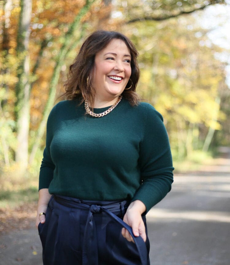 Halogen cashmere deals sweater review