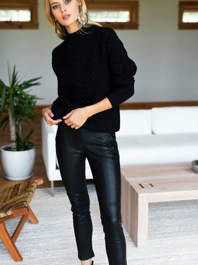 Styling Faux Leather Leggings